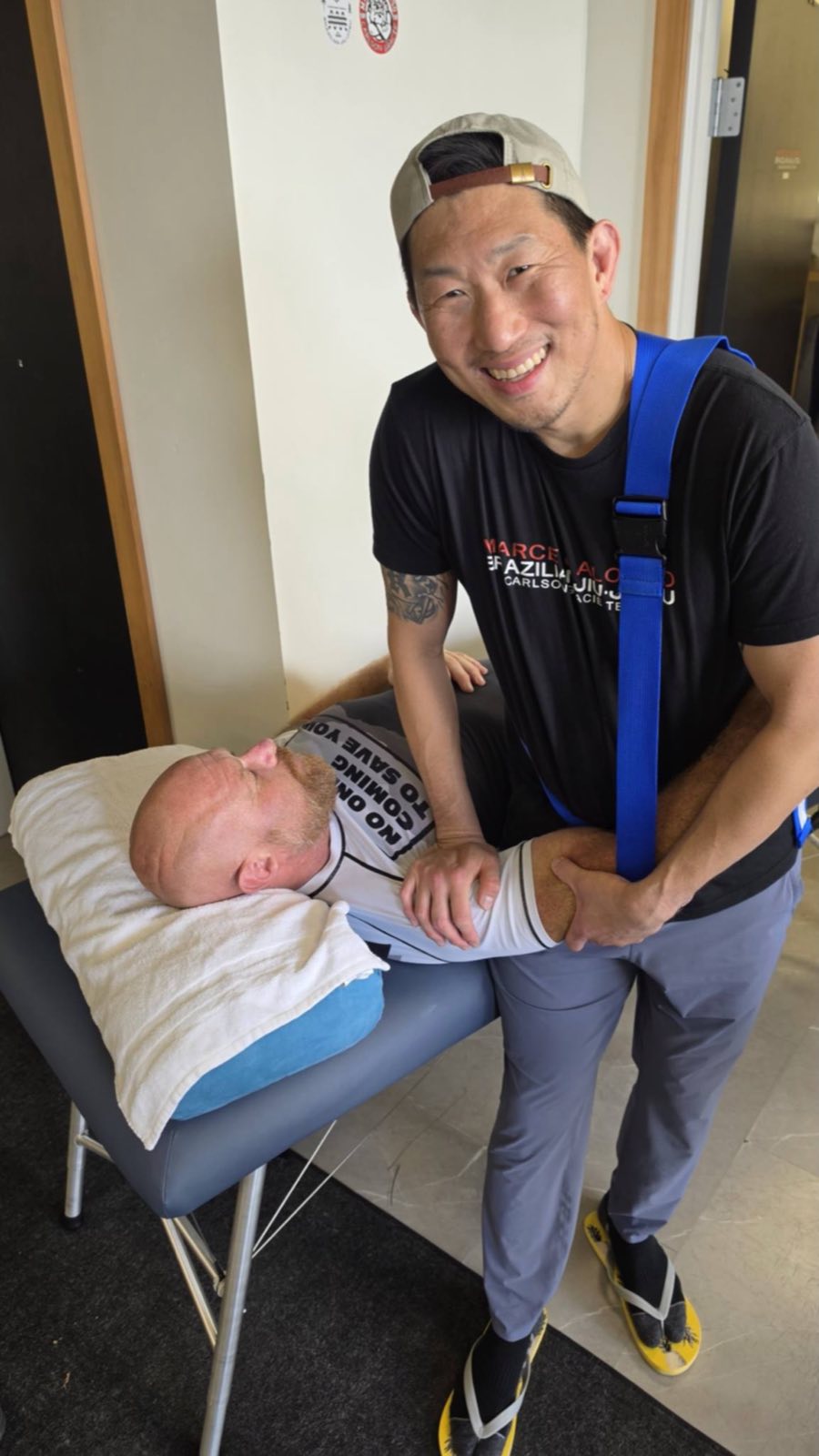 Brian, the physical therapist behind Roll Ready PT